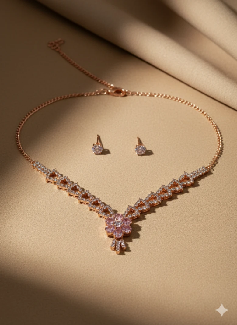 Floral Collar Necklace