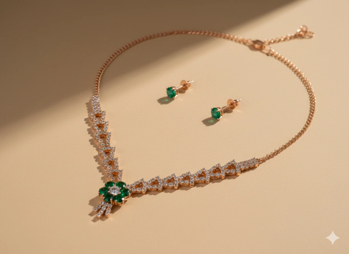 Floral Collar Necklace