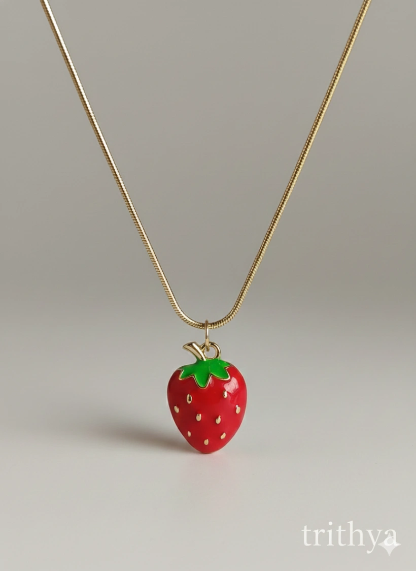 Strawberry hanging