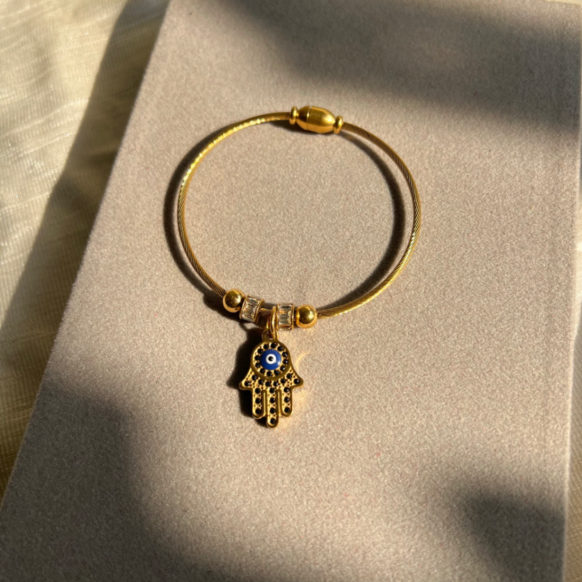 Evil eye bangle
