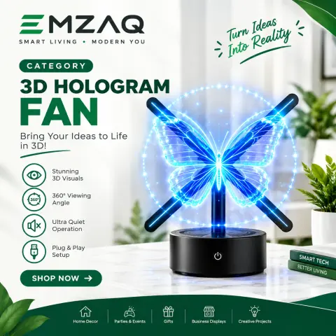 3D Hologram Fan