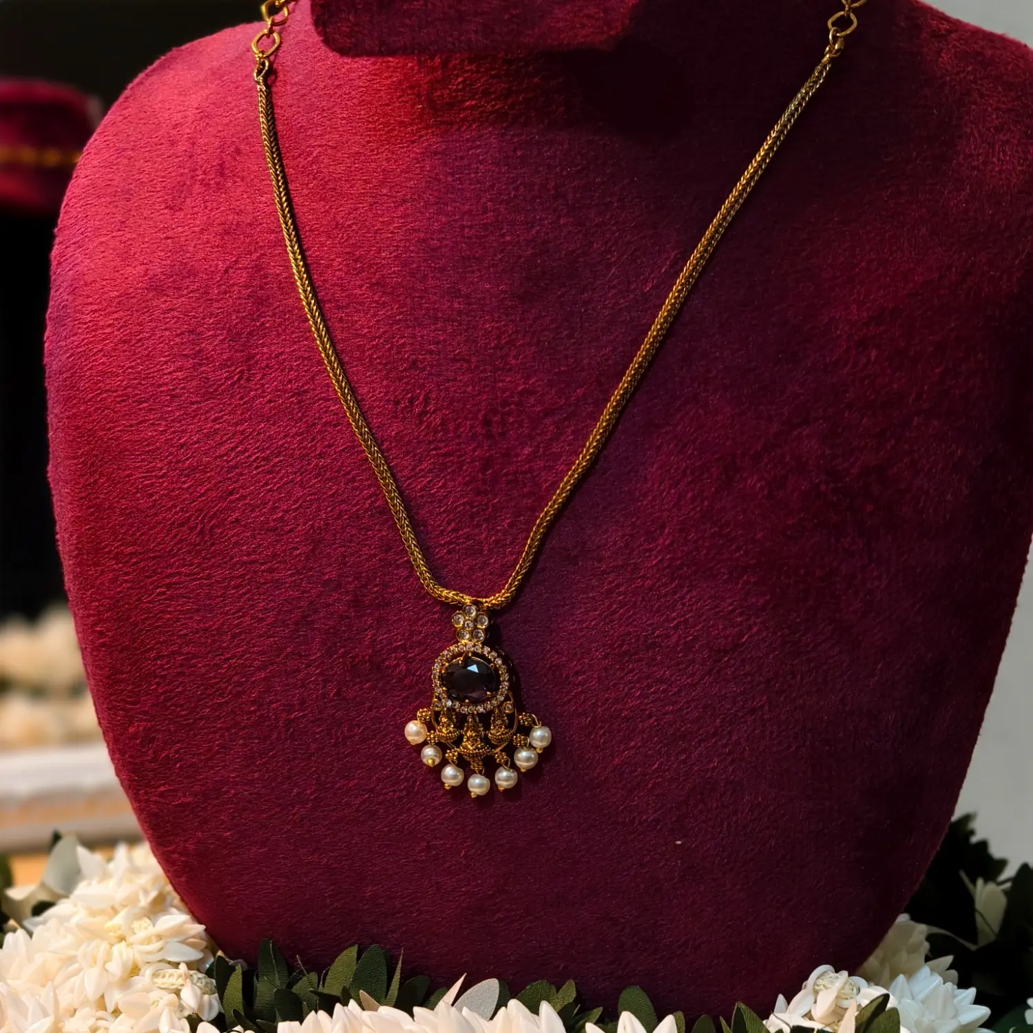 Neelanjana Violet Pendant