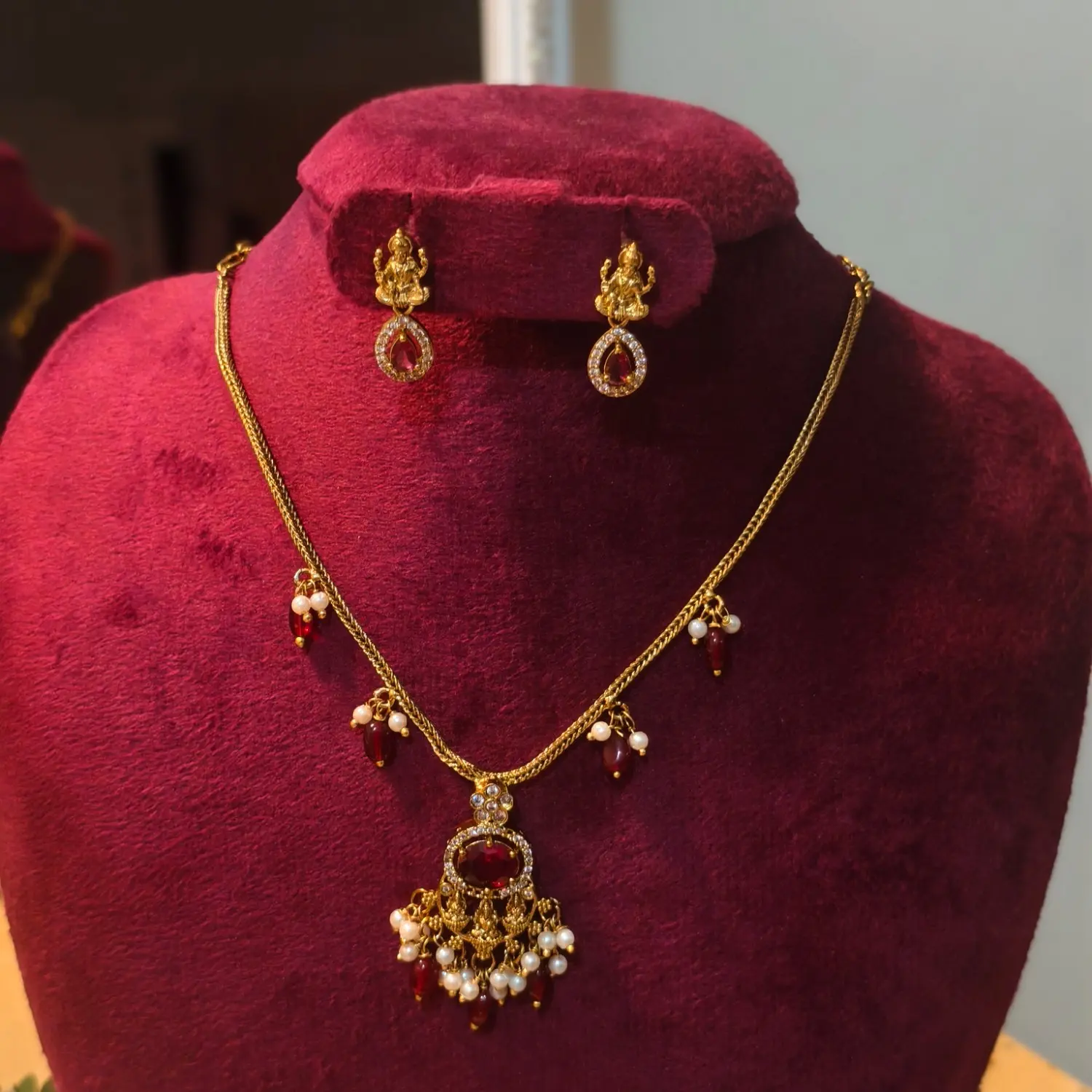 Sindhoora Necklace set