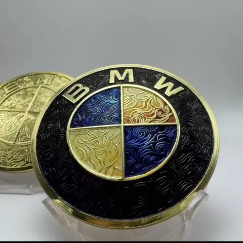 BMW F10/F30/F18/F06/G20/G30M2 G87 M3 G80 M4 G82 M5 F90 G05 G06 X5M F95 X3M F97 X6M F96/F01/F07/F20/F22/F48/F15/F34 Classic enamel logo emblom hood/boot