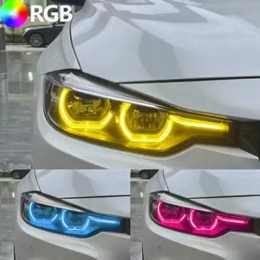 BMW 3 Series F30 2013-2019 Led Drl Light For Car, Drl Rgb Colour Control By Phone