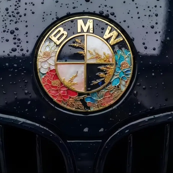 BMW F10/F30/F18/F06/G20/G30 M2 G87 M3 G80 M4 G82 M5 F90 G05 G06 X5M F95 X3M F97 X6M F96/F01/F07/F20/F22/F48/F15/F34 Classic enamel logo emblom hood/boot