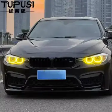 BMW 3 Series F30 F35 F34 F35 GT Daytime Running Lights Yellow Angel Eye DRL Boards for 320i 328i Pre-LCI 2012-2015