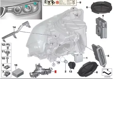 BMW 3 Series F30 F35 F34 F35 GT Daytime Running Lights Yellow Angel Eye DRL Boards for 320i 328i Pre-LCI 2012-2015