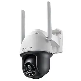 TP-Link VIGI C540-4G 4MP HD Outdoor Full-Color Pan Tilt Network Camera | IP66 Waterproof | 360° Monitoring | Two-Way Audio | H.265+ | 4mm Lens | Remote Management CCTV