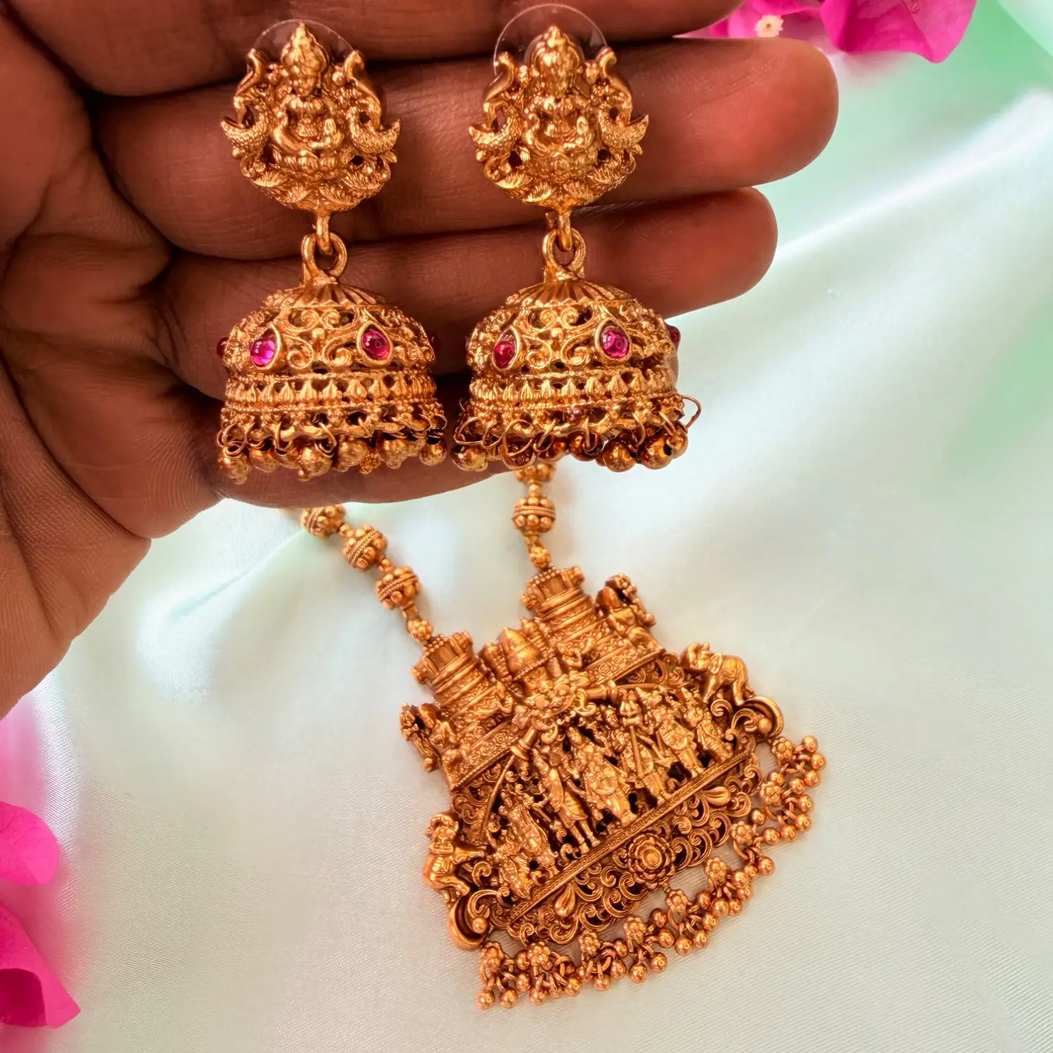 Royal Temple Arch Medium Haaram Set SJMH012