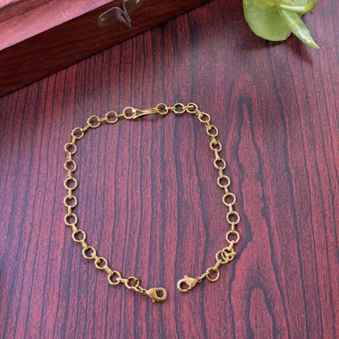 Premium Gold-Plated Adjustable Back Chain with Lobster Hooks SJA001