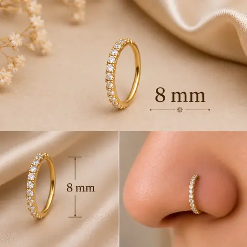 8 mm STONE NOSERING