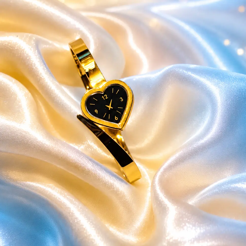 Heart Watch Bangle