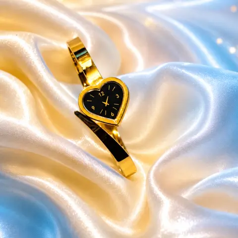 Heart Watch Bangle