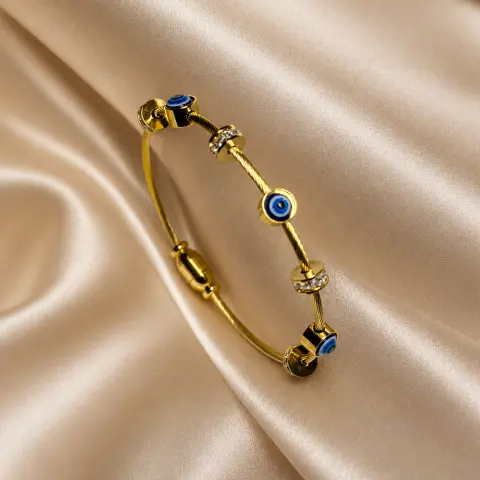 AT Evil Eye Charm Bangles