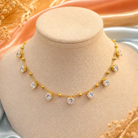 AT Charm Necklace