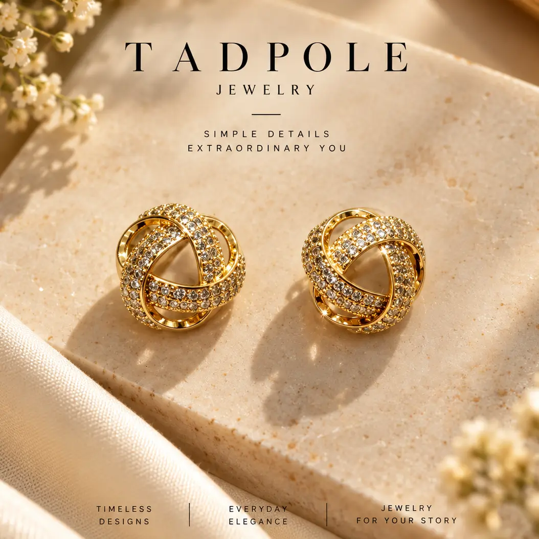 Statement Earring -Twinkle Bloom