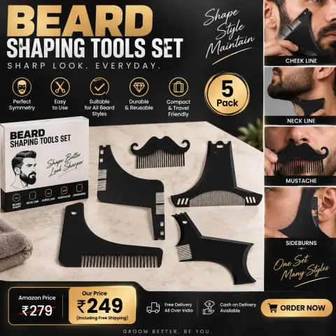 Beard Shaping Tool Set