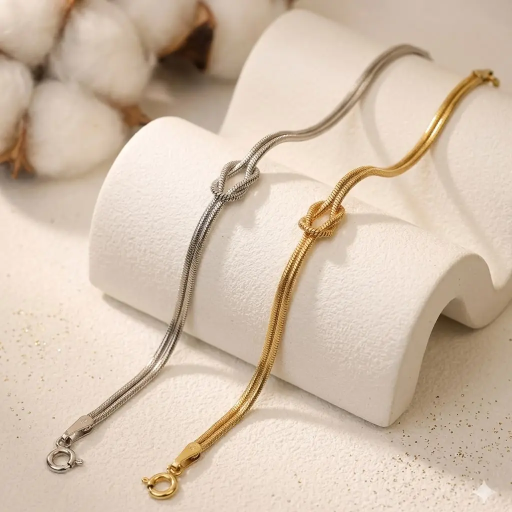 Couple knot bracelet
