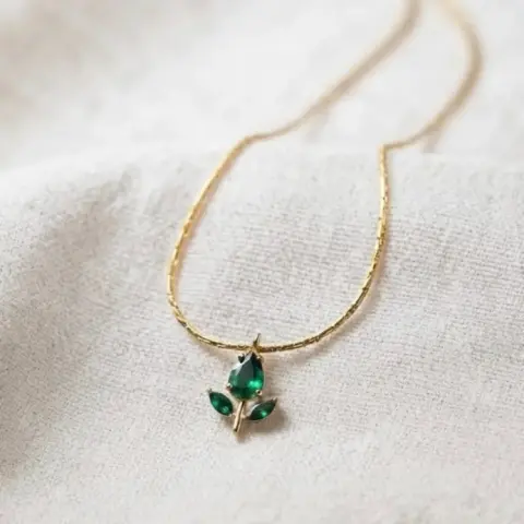 Green tulip