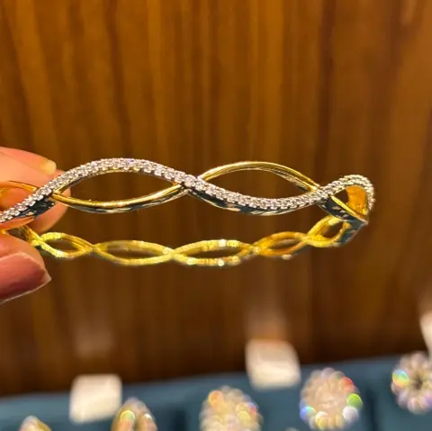 Diamond Replica Bangle