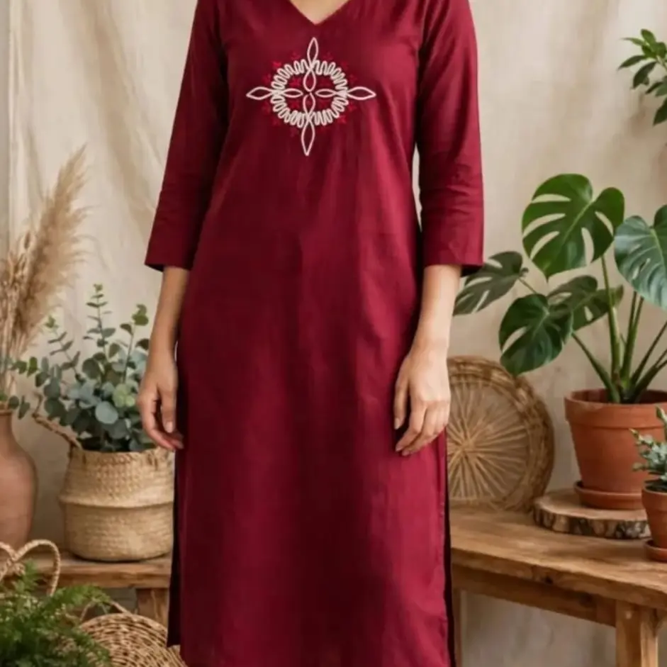 Women's Cord set Maroon