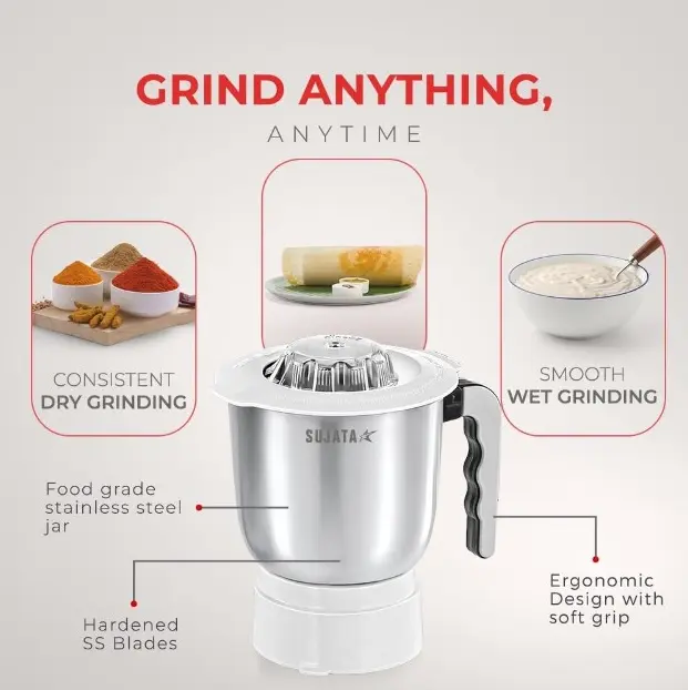 Sujata Powermatic plus Juicer Mixer Grinder