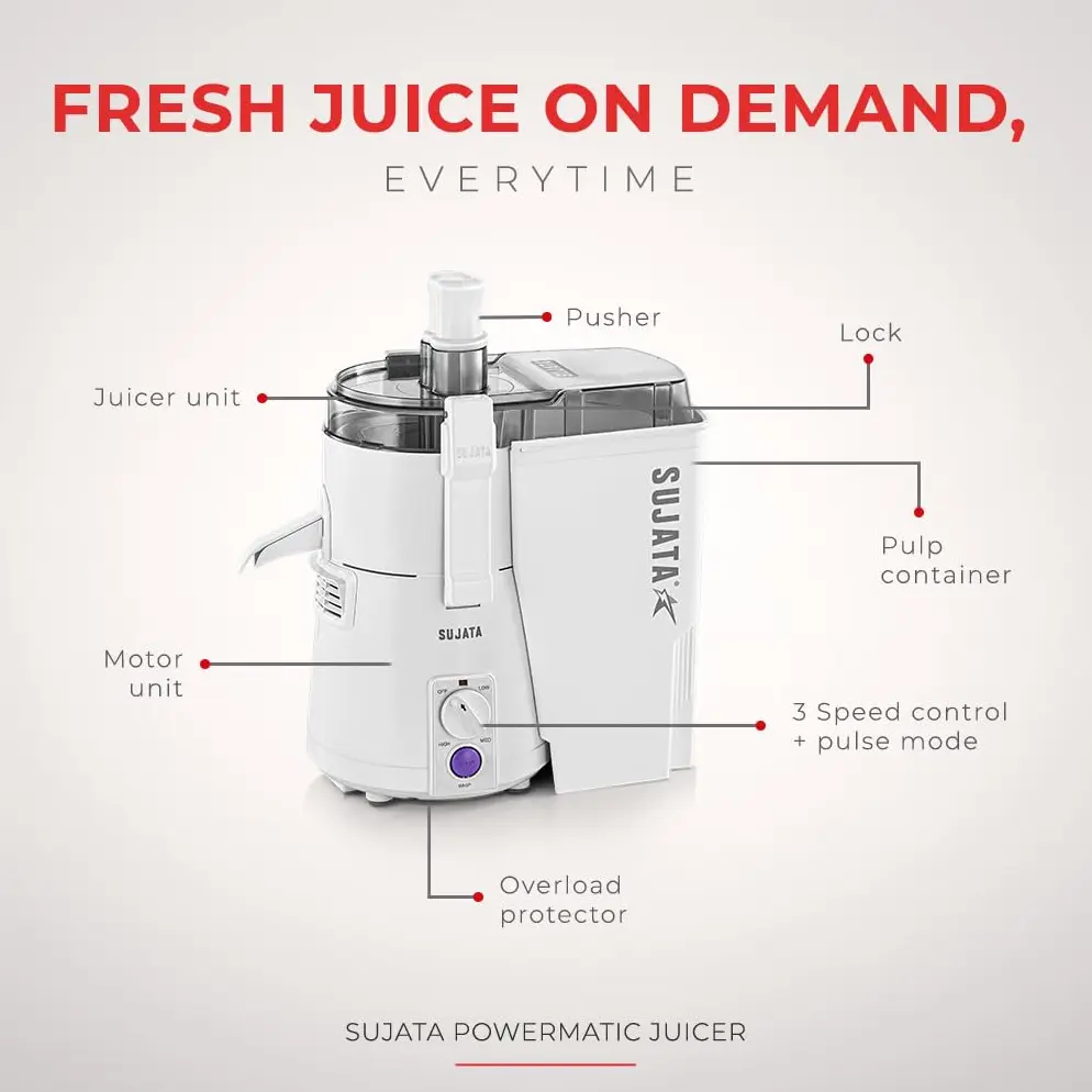 Sujata Powermatic Juicer