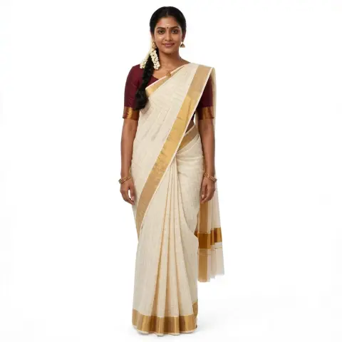 Kerala Set saree