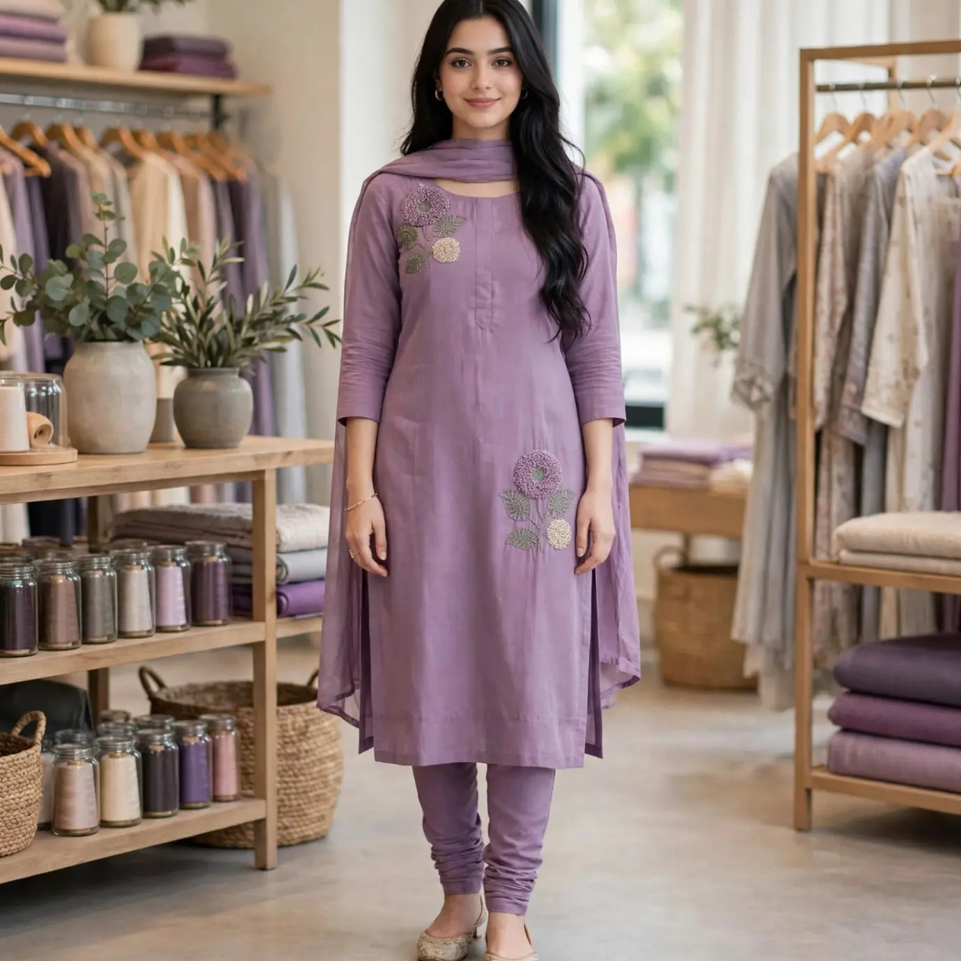 Unstitched Salwar Material