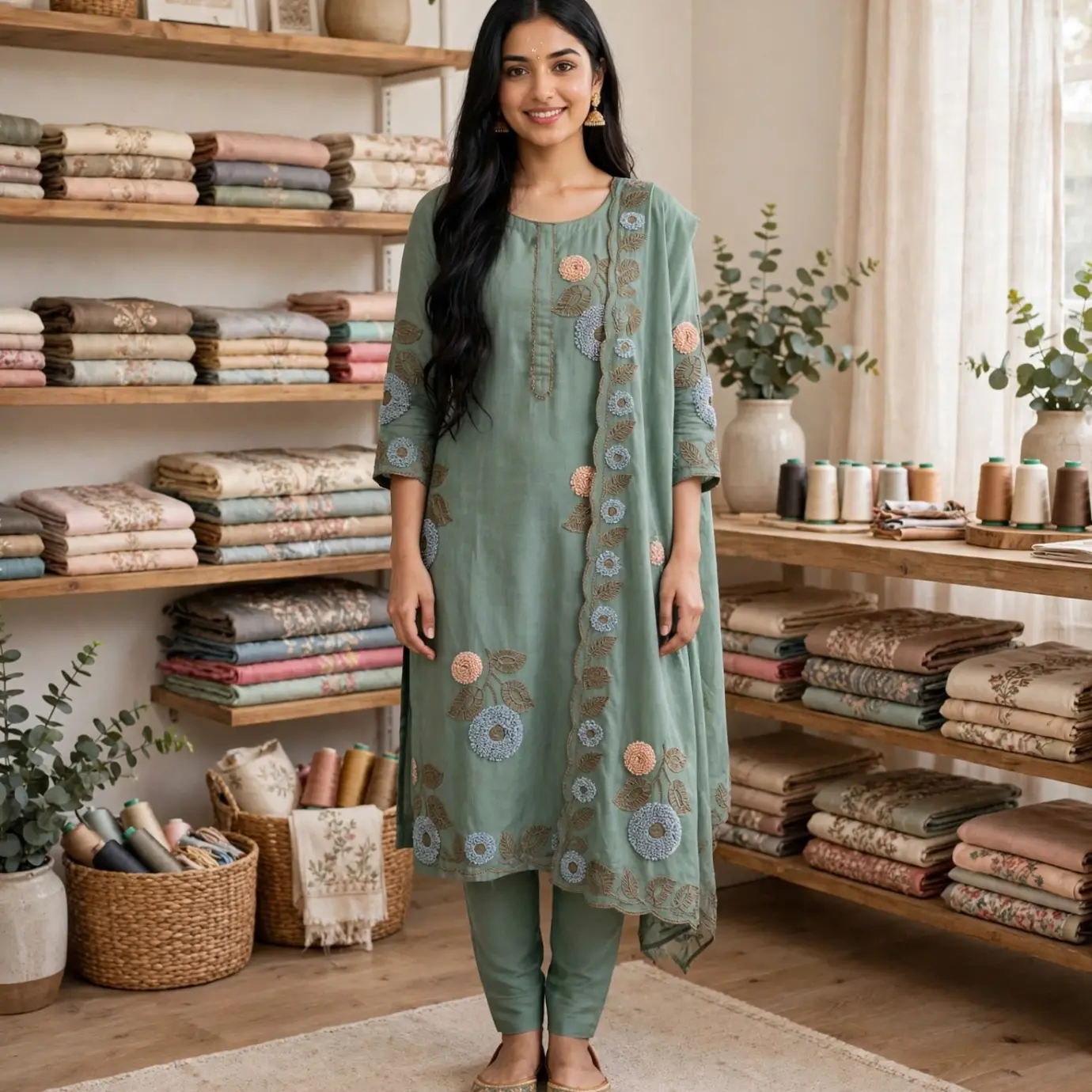 Unstitched Salwar Material