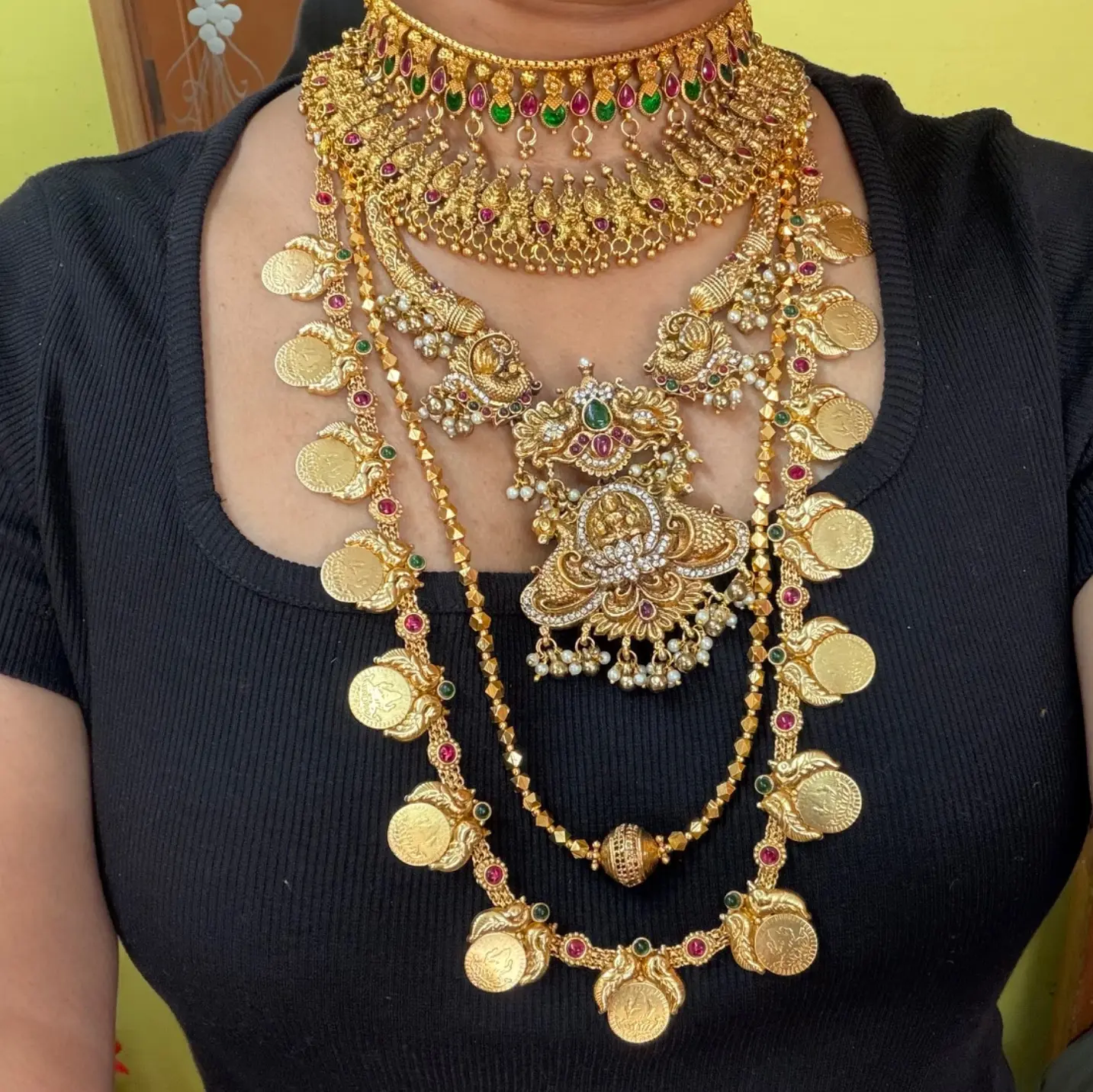 5-in-1 Navratri Combo with 5 pair of Earrings
