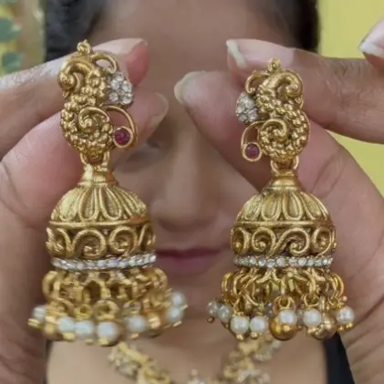 5-in-1 Navratri Combo with 5 pair of Earrings