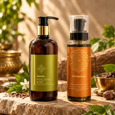 Mudiyithal + Panjami 30-Day Hair Care Combo