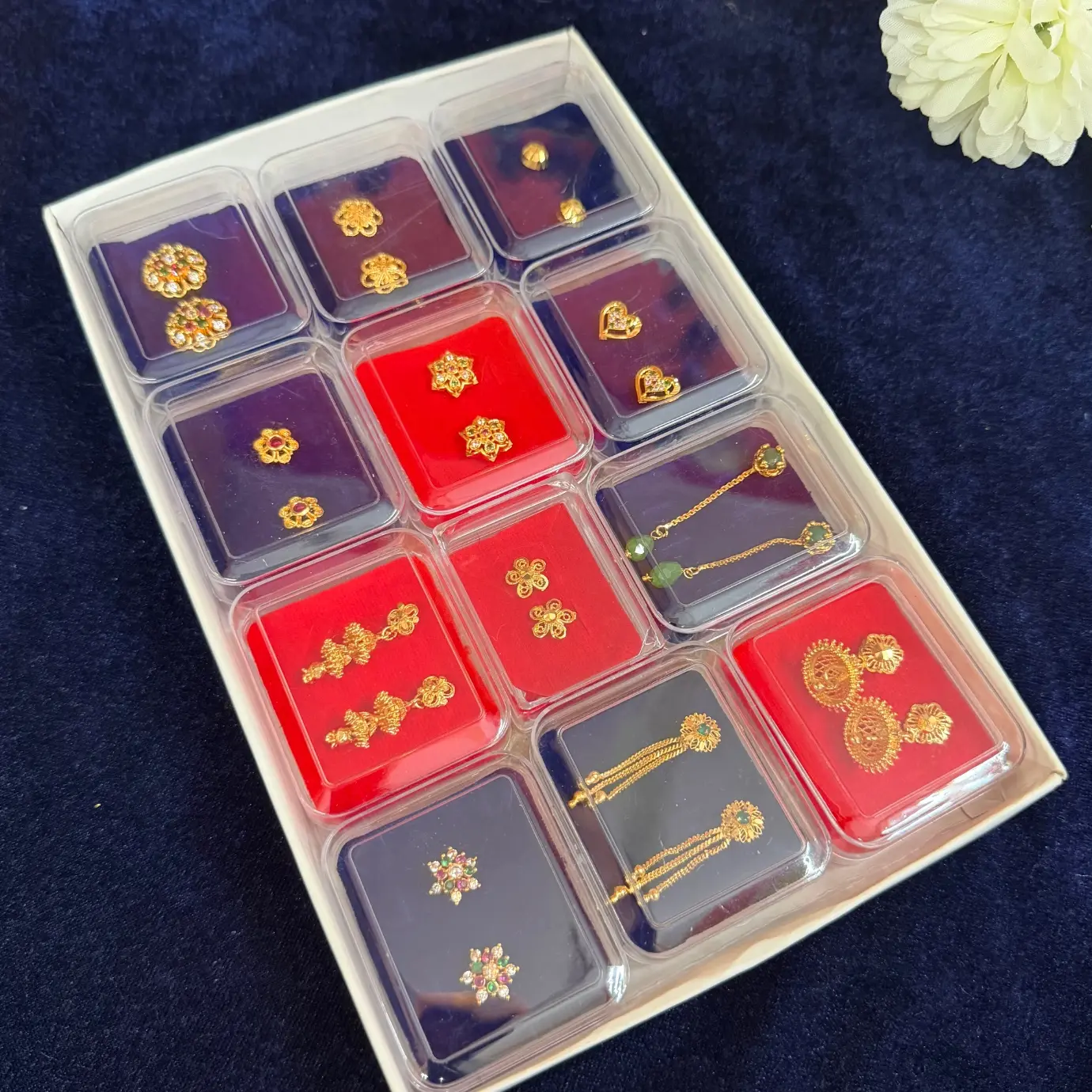 Festival Offer 12 pair of 1 gram Earrings