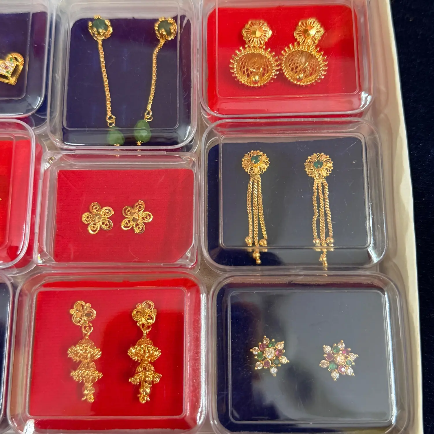 Festival Offer 12 pair of 1 gram Earrings