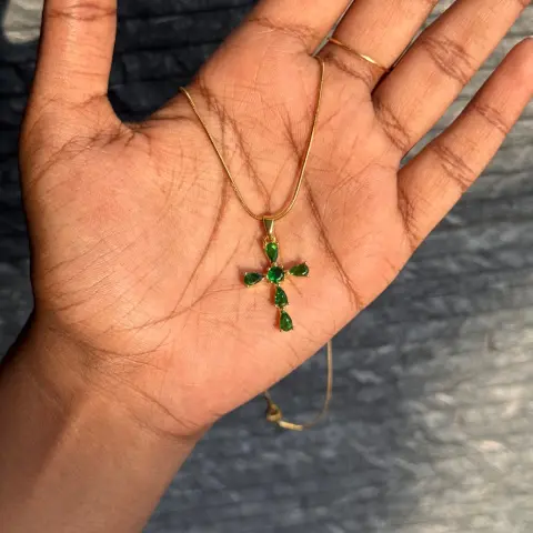 Green Royal Cross