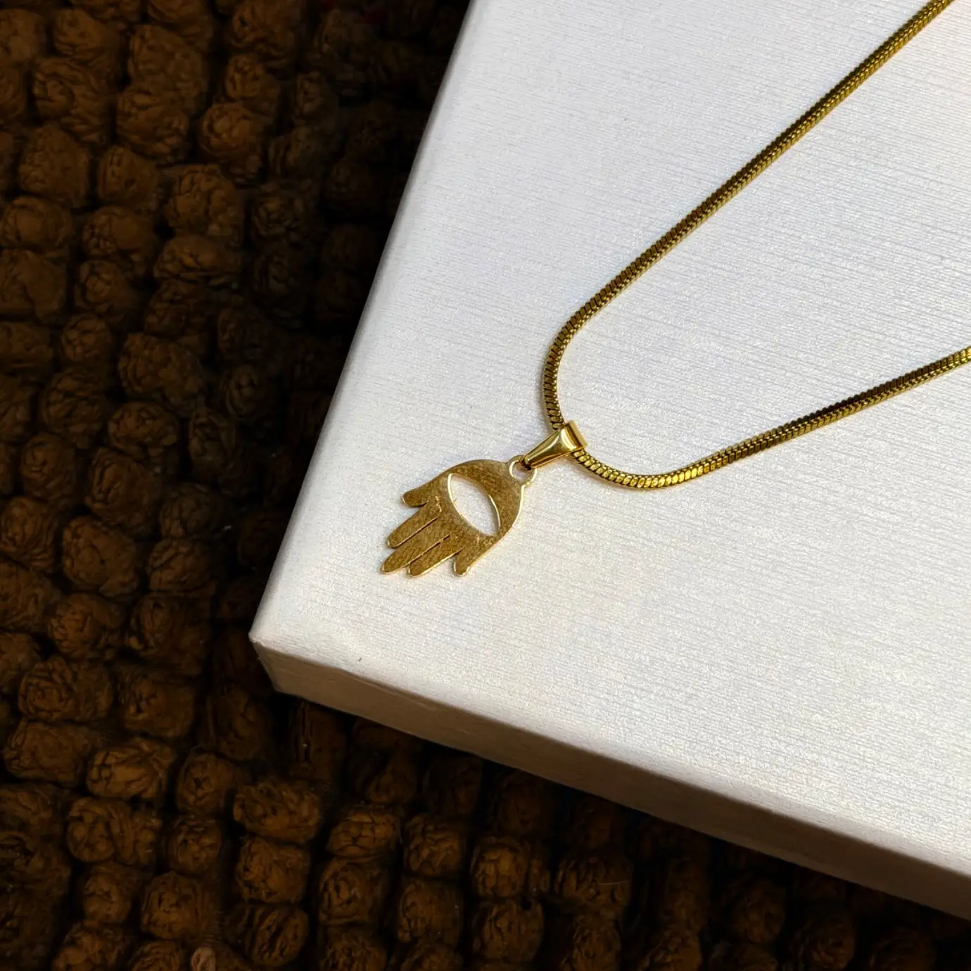 MINI GOLD HAMSA