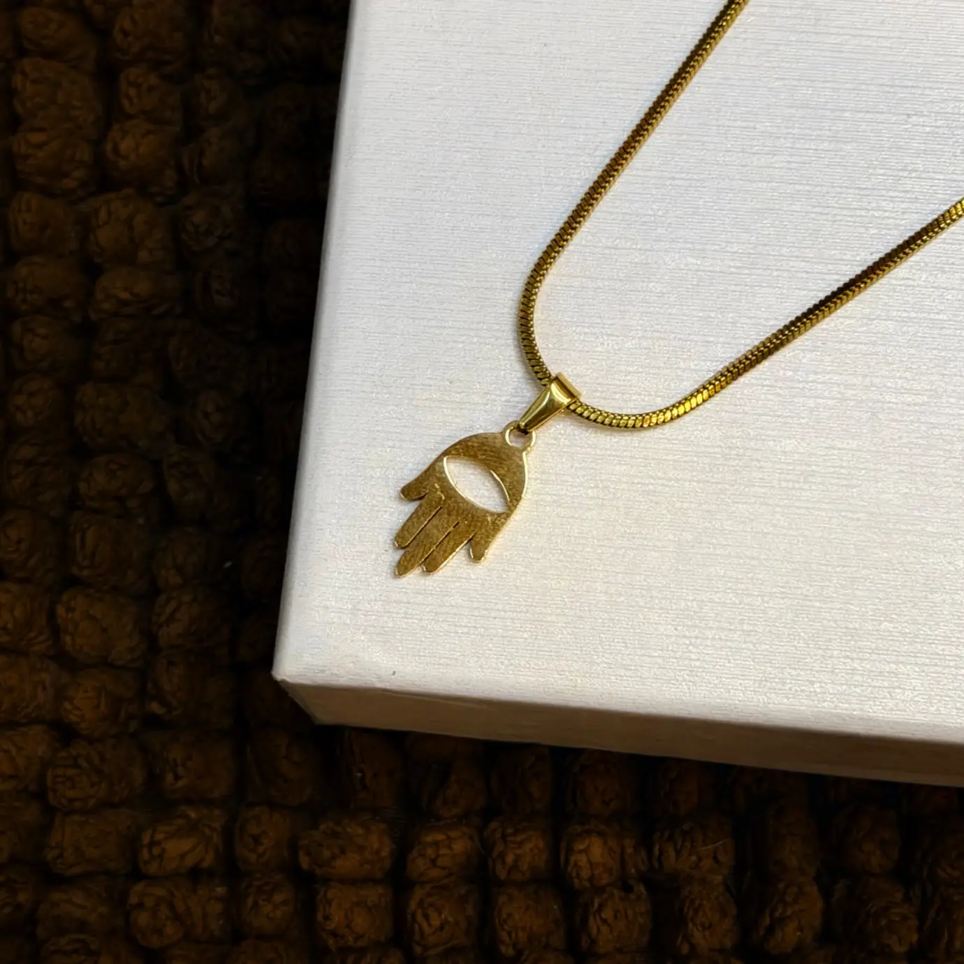 MINI GOLD HAMSA