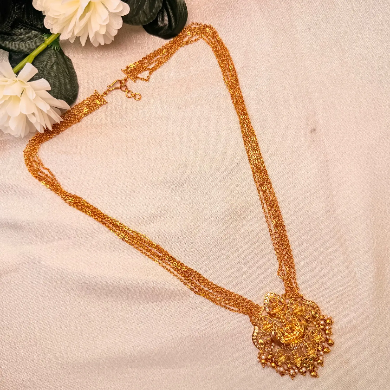 Royal Multi-Strand Goddess Temple Haram