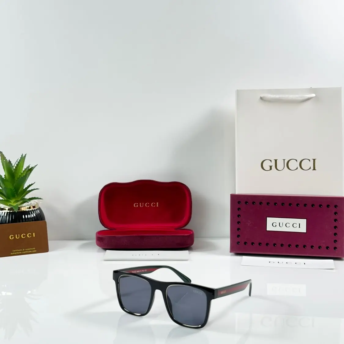 GUCCI 2051 SHINE BLACK