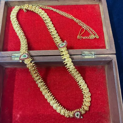 2-in-1 Hipchain + Haaram Mango Coin Pattern