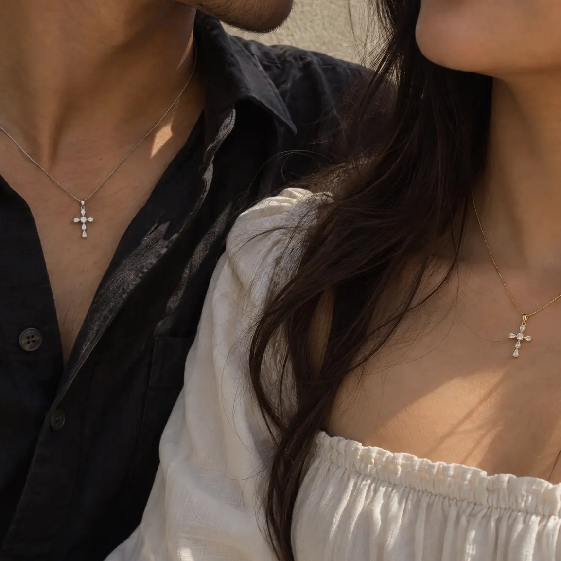 Royal Couple Cross (pair)