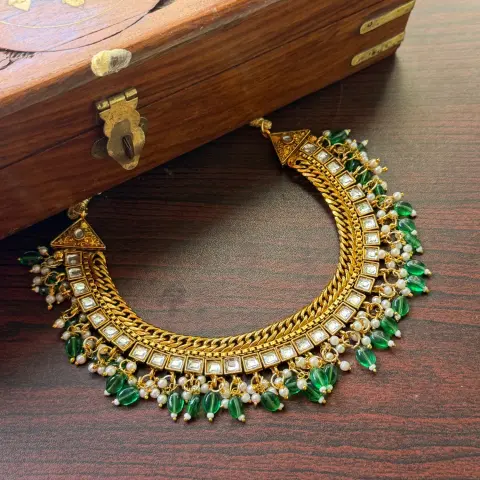 Bhavya Gowda Inspired Jadau Replica Set