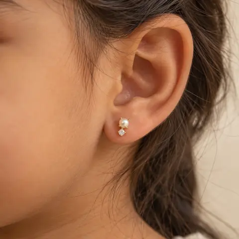 PEARL DEW STUDS