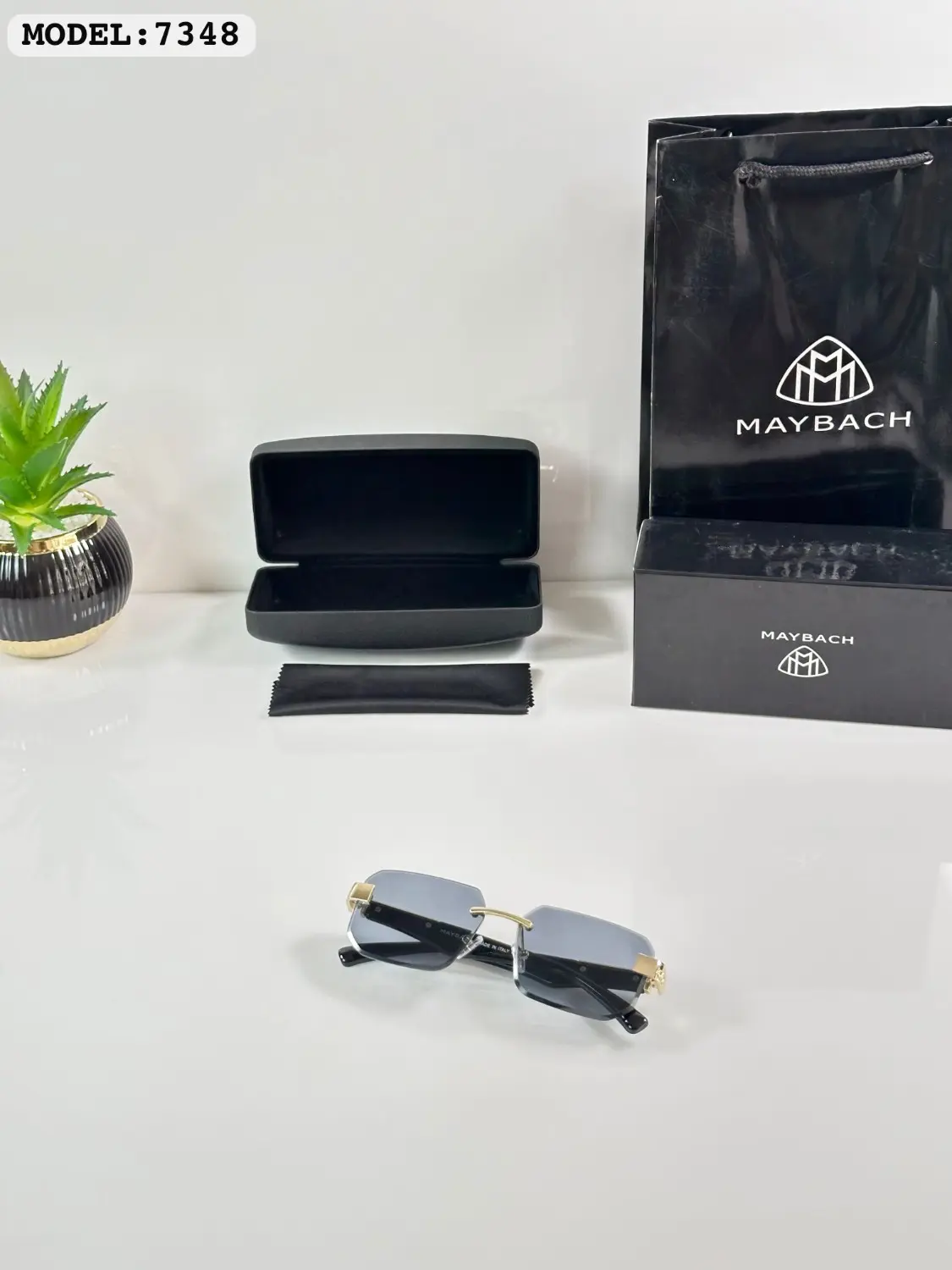 MAYBACH 7348 GOLD BLACK MULTI