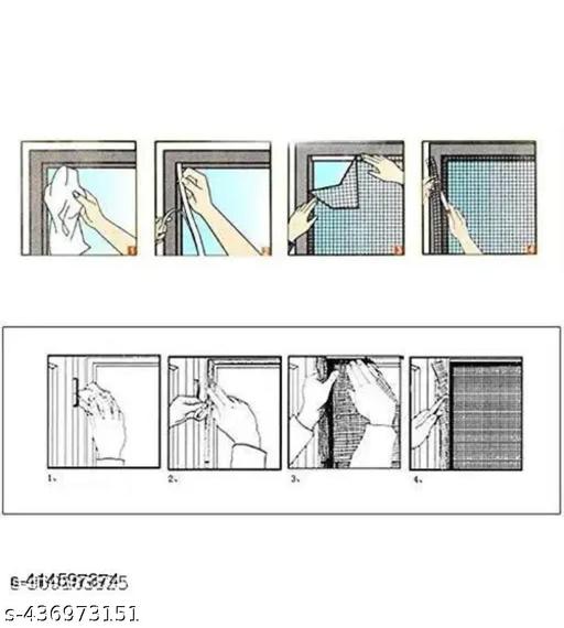 4FT X 5FT WHITE COLOR WINDOW NET