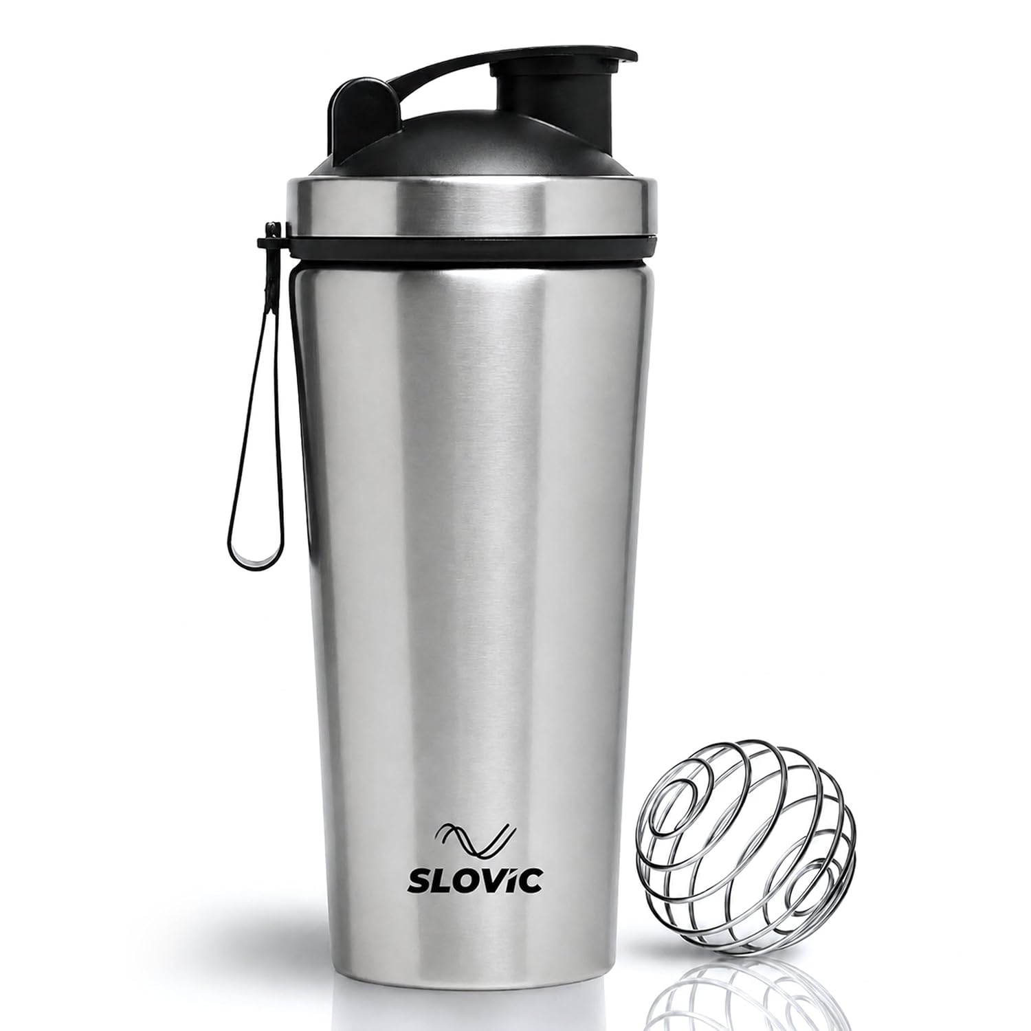 SLOVIC Stainless Steel Shaker for Gym [750 ML] | Protein Shaker Bottle