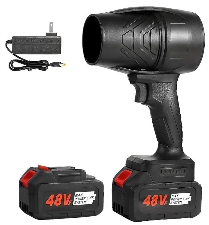 Cordless Air Blower Rechargeable Battery Operated | Portable Handheld Blower for Car, Home & Electronics Cleaning A1