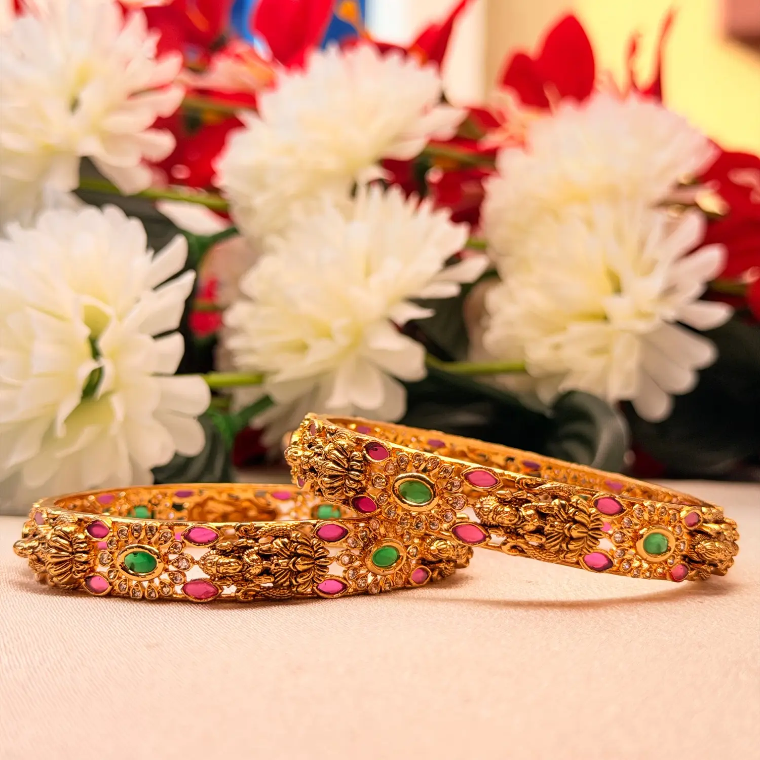 Royal Kemp & Deity Temple Bangles